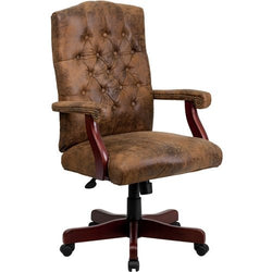 Flash Furniture Bomber Brown Classic Executive Office Chair(FLA-802-BRN-GG)