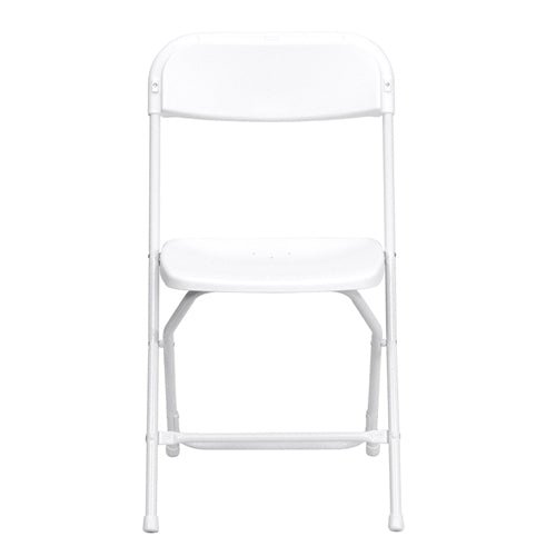 Flash Furniture HERCULES Series 800 lb. Capacity Premium Plastic Folding Chair(FLA-LE-L-3-GG) - SchoolOutlet