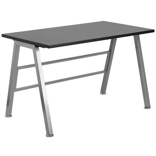 Flash Furniture High Profile Desk(FLA-NAN-JN-2804W-GG) - SchoolOutlet