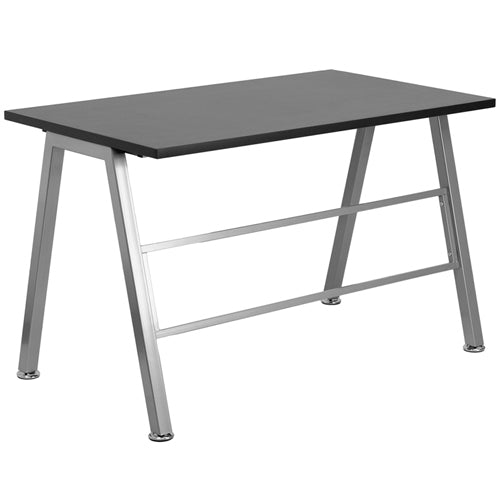 Flash Furniture High Profile Desk(FLA-NAN-JN-2804W-GG) - SchoolOutlet