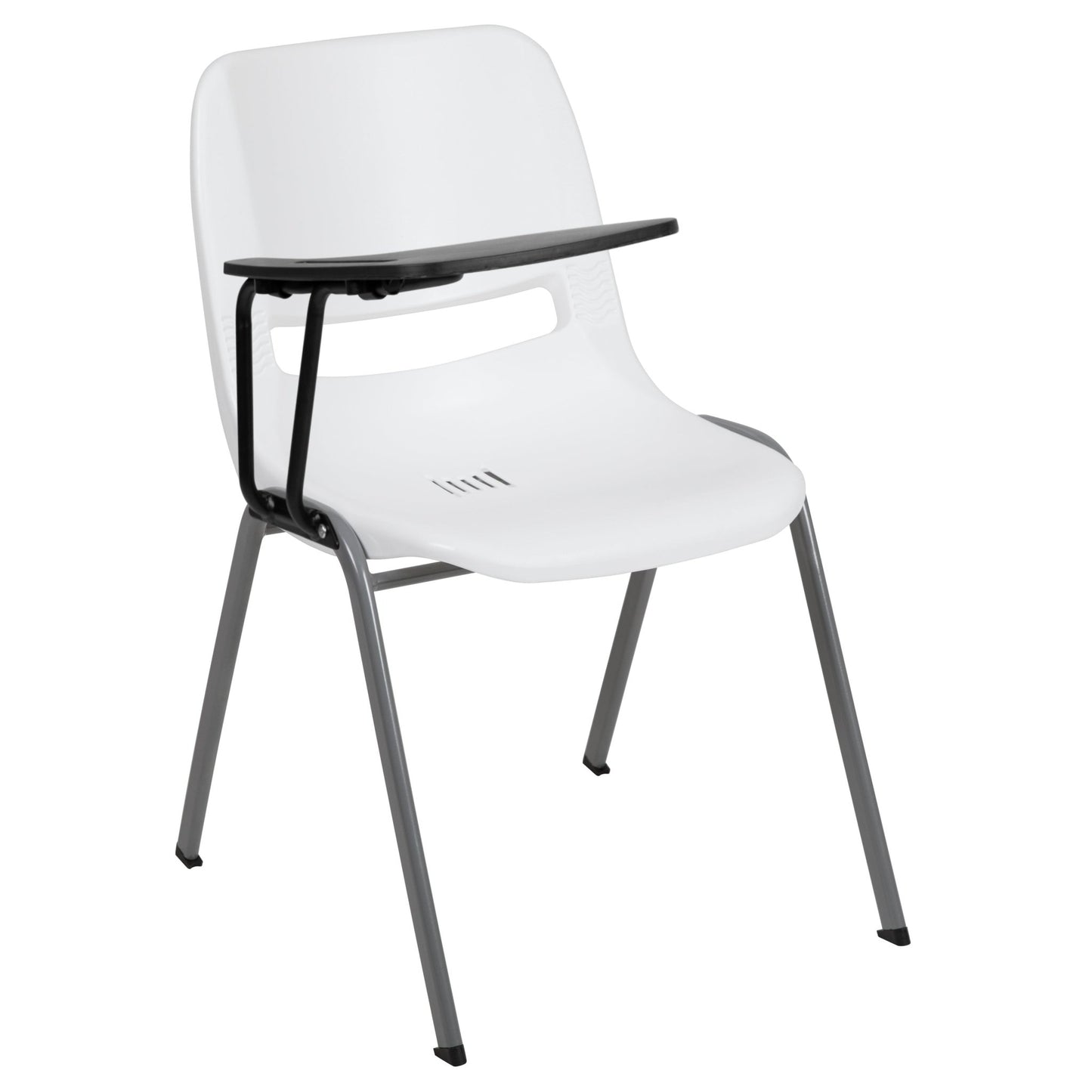 HERCULES Ergonomic Shell Chair with Right Handed Flip-Up Tablet Arm - SchoolOutlet