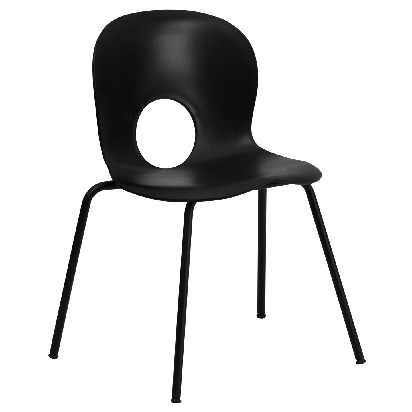 HERCULES Series 770 lb. Capacity Designer Plastic Stack Chair with Frame - SchoolOutlet