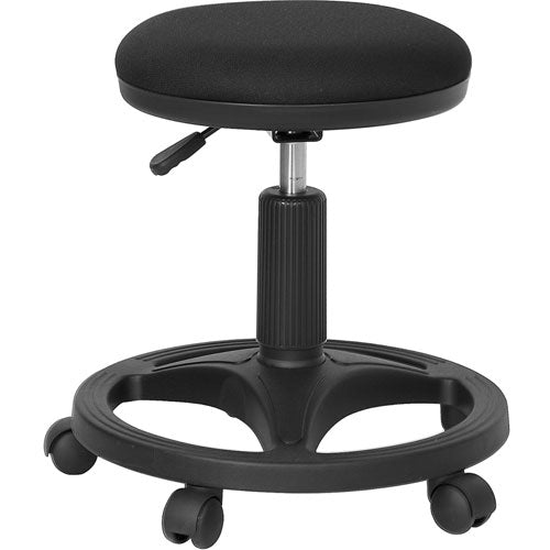 Flash Furniture Black Ergonomic Stool with Foot Ring(FLA-WL-905DG-GG) - SchoolOutlet