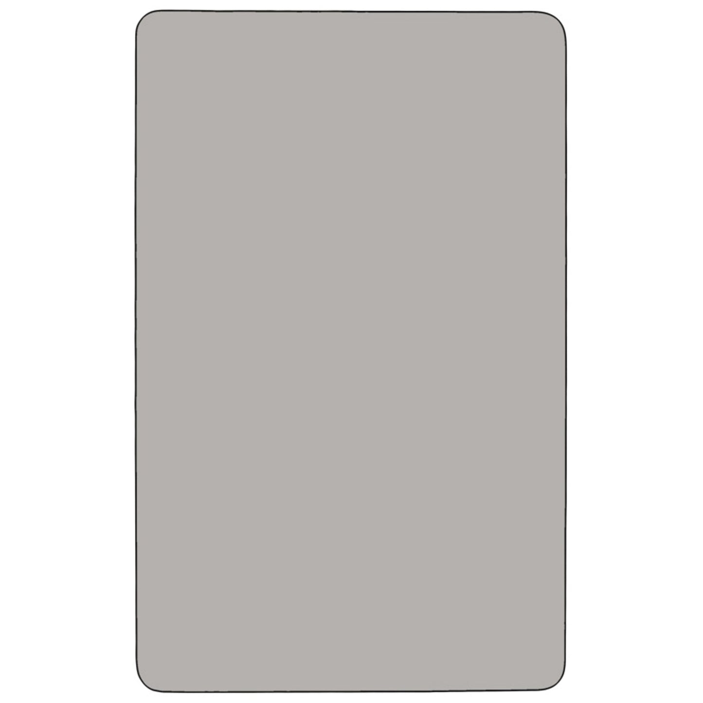 Wren Mobile 30''W x 72''L Rectangular HP Laminate Activity Table - Standard Height Adjustable Legs - SchoolOutlet