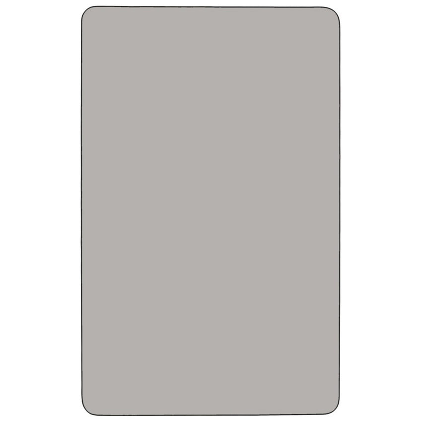 Wren Mobile 30''W x 72''L Rectangular HP Laminate Activity Table - Standard Height Adjustable Legs - SchoolOutlet