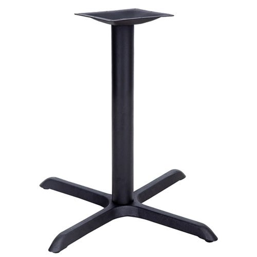 Flash Furniture 30'' x 30'' Restaurant Table X-Base with 3'' Dia. Table Height Column(FLA-XU-T3030-GG) - SchoolOutlet