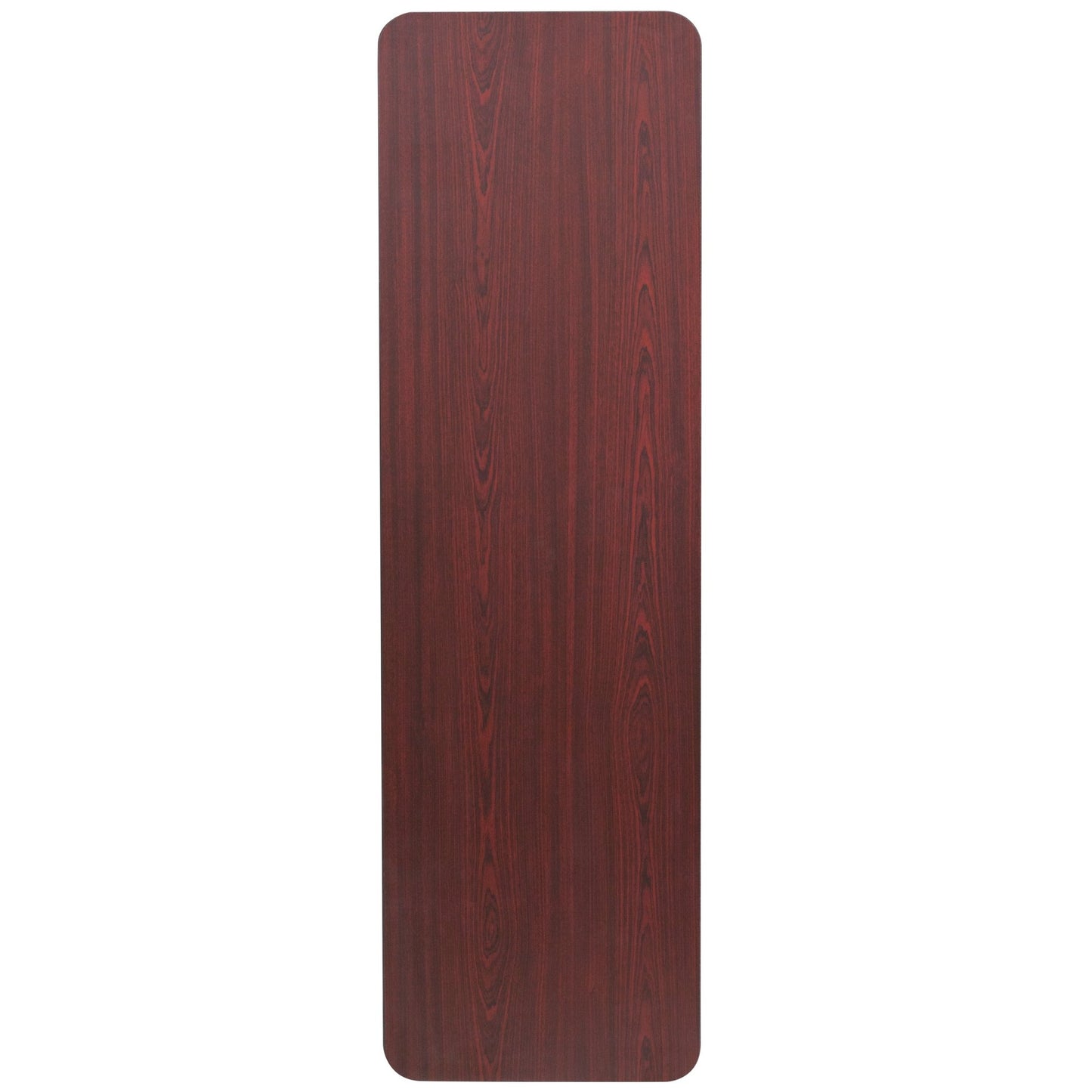 Floyd 5-Foot High Pressure Mahogany Laminate Folding Training Table - SchoolOutlet