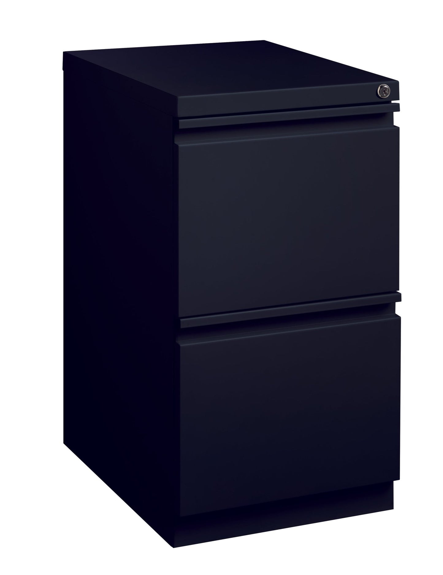 Hirsh 20" Deep Mobile Pedestal File Cabinet 2 Drawer File-File, Letter Width - SchoolOutlet