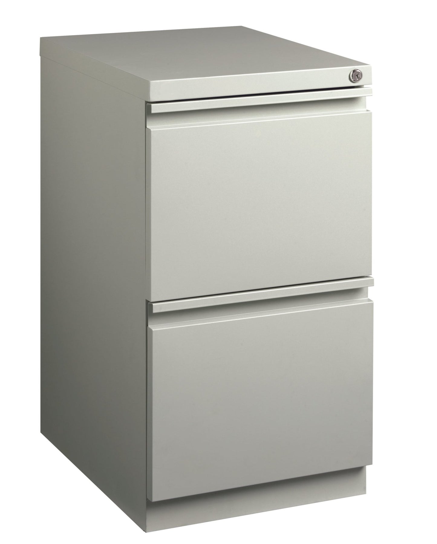 Hirsh 20" Deep Mobile Pedestal File Cabinet 2 Drawer File-File, Letter Width - SchoolOutlet