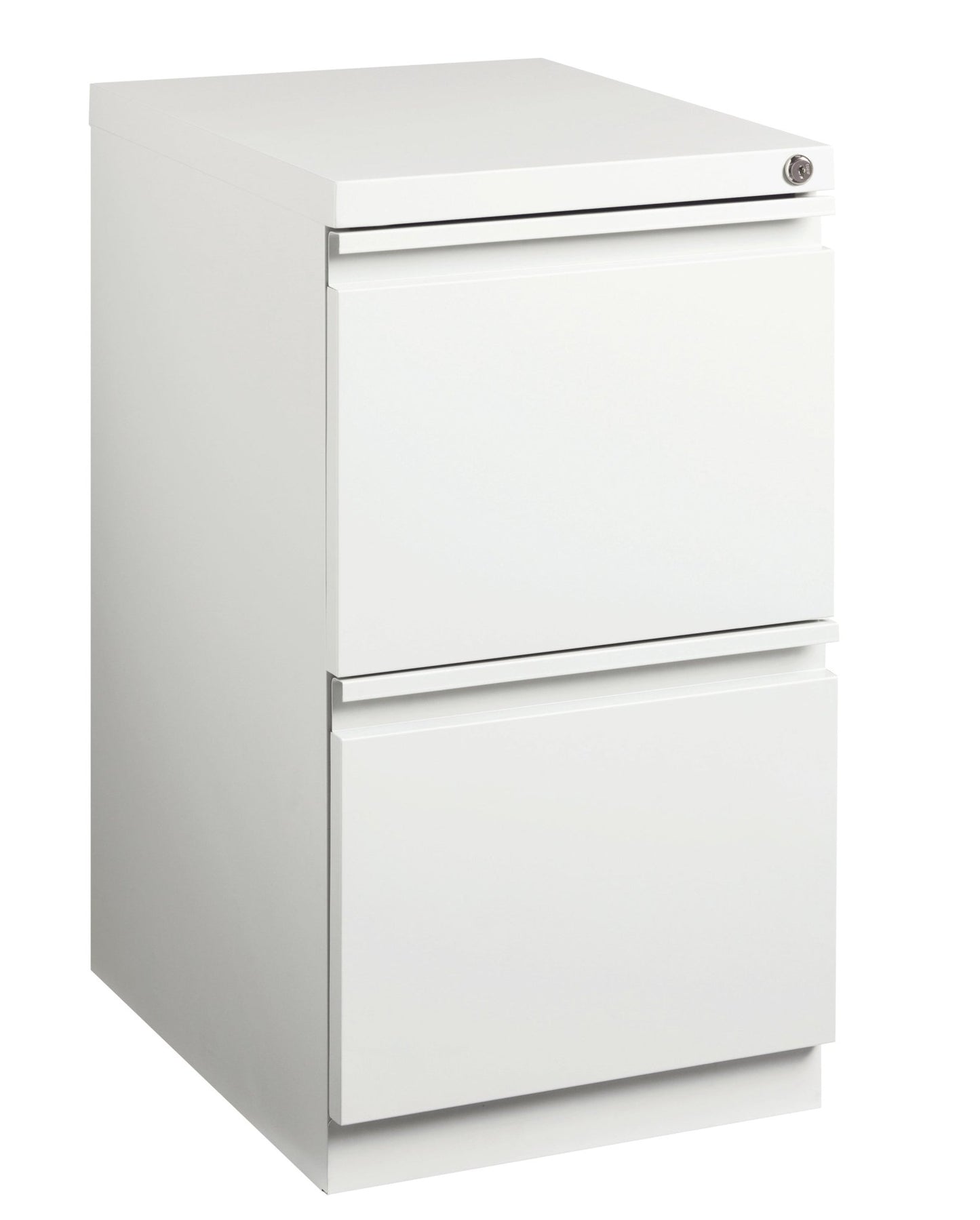 Hirsh 20" Deep Mobile Pedestal File Cabinet 2 Drawer File-File, Letter Width - SchoolOutlet