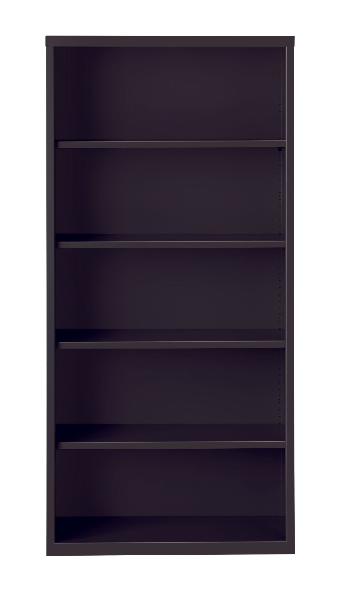 Hirsh 5 Shelf Metal Bookcase, 72in. Height - SchoolOutlet