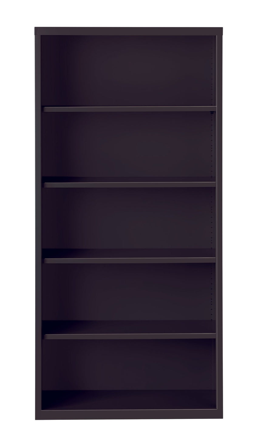 Hirsh 5 Shelf Metal Bookcase, 72in. Height - SchoolOutlet