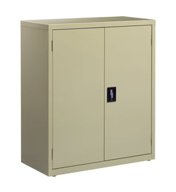 Hirsh Welded Steel Storage Cabinet with 2 Shelves, 18"D x 36"W x 42"H