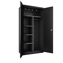 Hirsh Combo Wardrobe Cabinet, 18"D x 36"W x 72"H