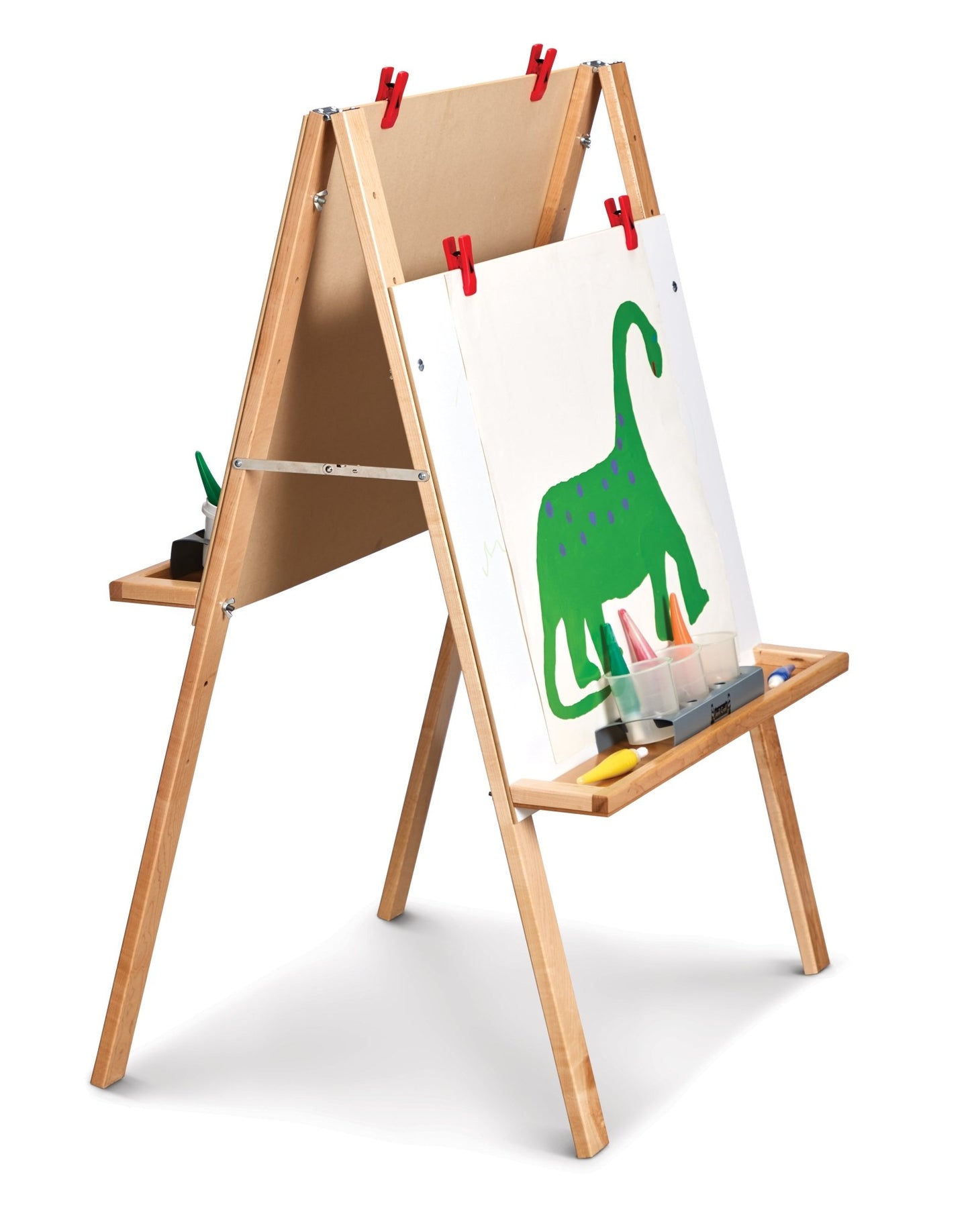 Jonti-Craft Double Adjustable Easel Youth Height (Jonti-Craft JON-0218JC) - SchoolOutlet