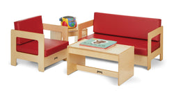 Jonti-Craft Red Living Room-Couch (Jonti-Craft JON-0375JC)