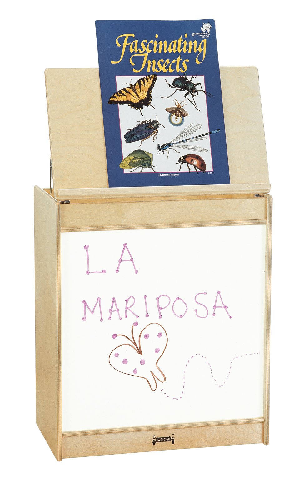 Jonti-Craft Mobile Big Book Easel- Write-n-wipe Front (Jonti-Craft JON-0543JC) - SchoolOutlet