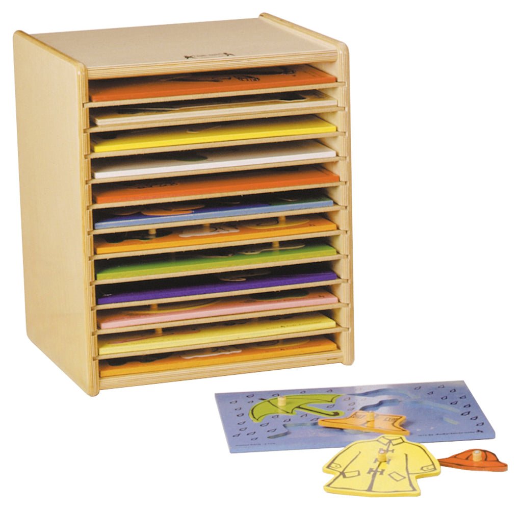 Jonti-Craft Puzzle Case-12 Space (Jonti-Craft JON-0602JC) - SchoolOutlet