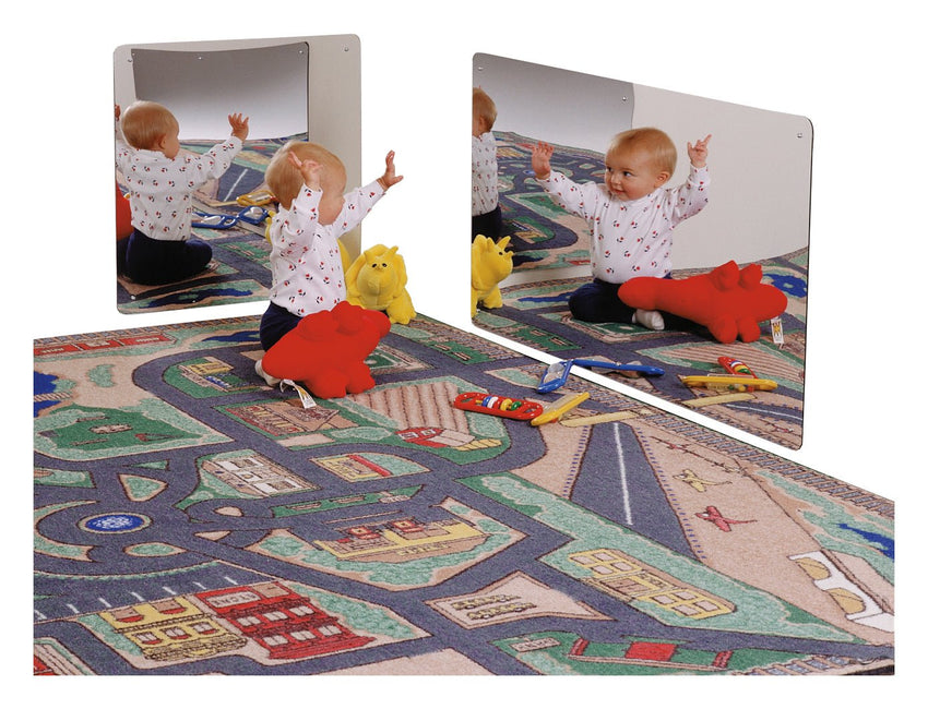 Jonti-Craft Small Acrylic Wall-Mount Mirror 24" (Jonti-Craft JON-0617JC) - SchoolOutlet