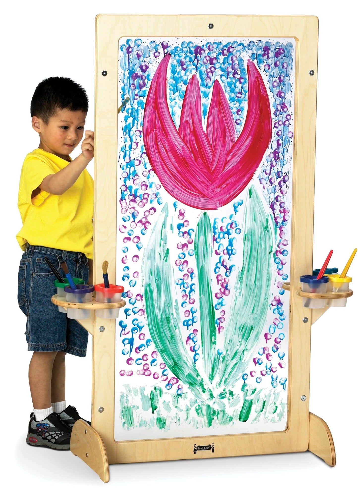 Jonti-Craft See Thru Easel (Jonti-Craft JON-0640JC) - SchoolOutlet