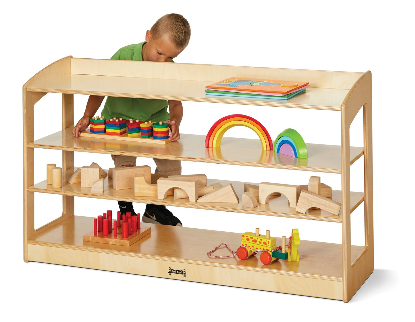Jonti-Craft Ridgetop Storage - Open View (Jonti-Craft JON-1180JC) - SchoolOutlet