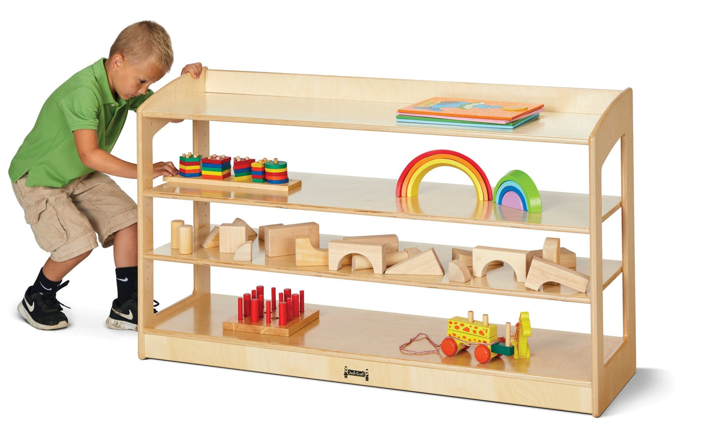 Jonti-Craft Ridgetop Storage - Open View (Jonti-Craft JON-1180JC) - SchoolOutlet