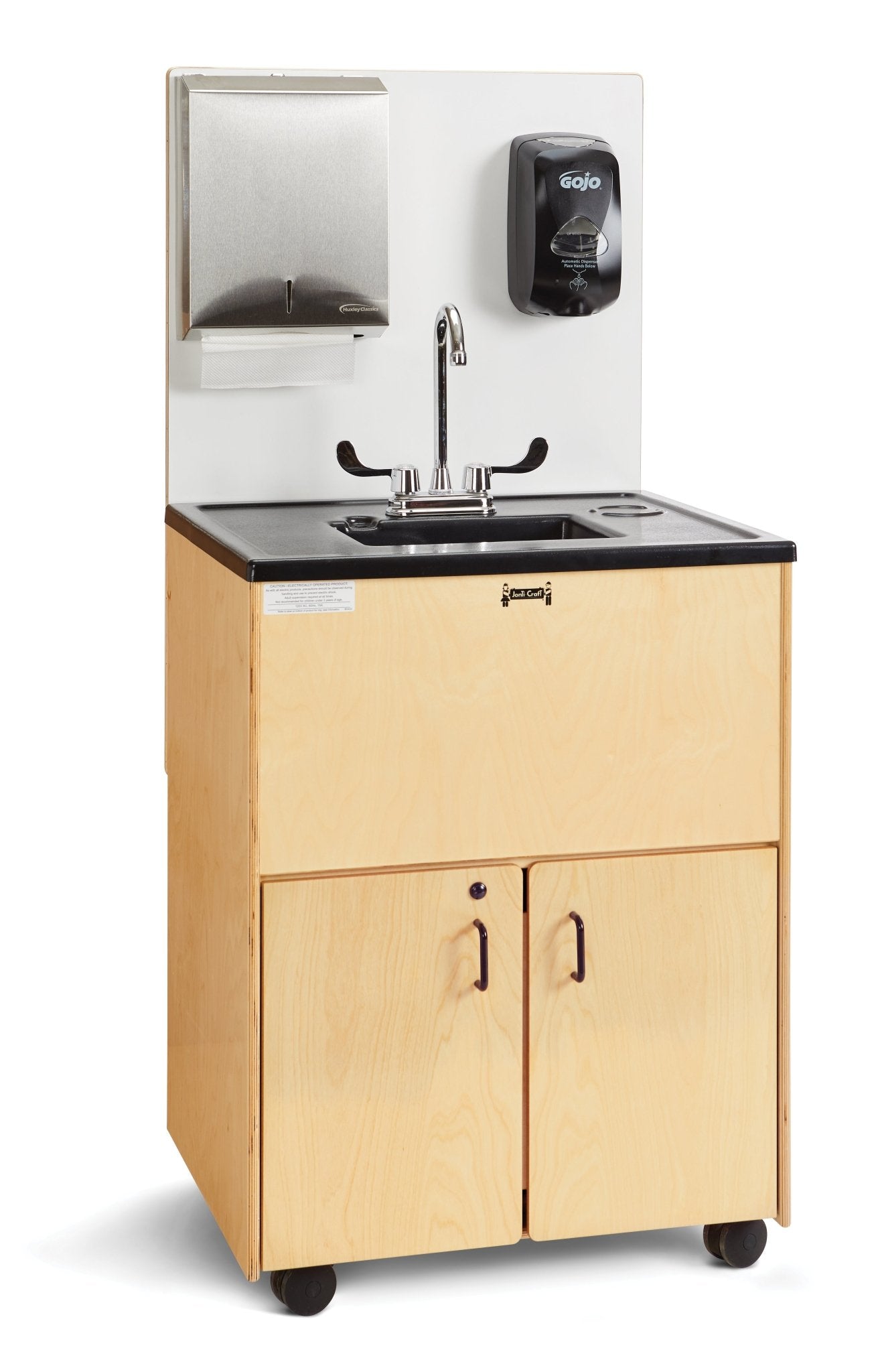 Jonti-Craft Clean Hands Helper Dispenser Backsplash (Jonti-Craft JON-1376JC) - SchoolOutlet