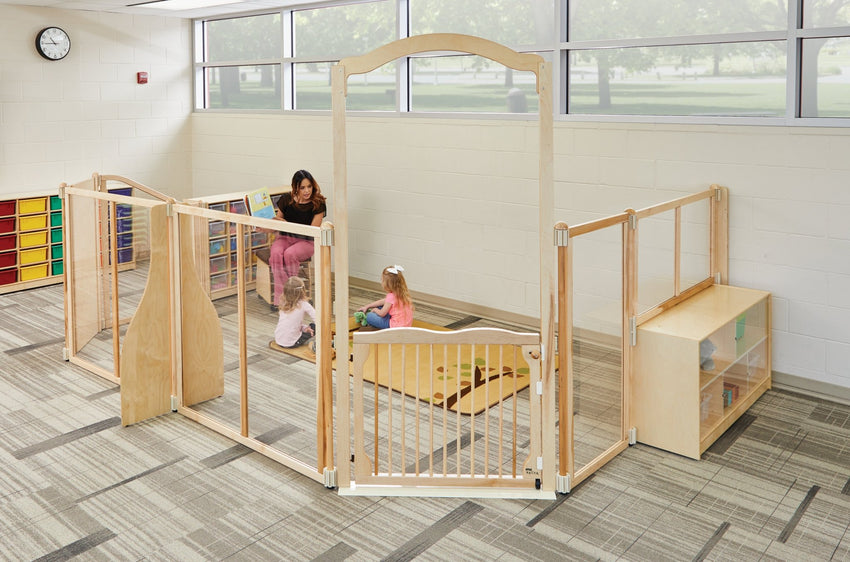 Jonti-Craft KYDZ Suite Panel - S-height - 24" Wide - Mirror (Jonti-Craft JON-1510JCSMR) - SchoolOutlet