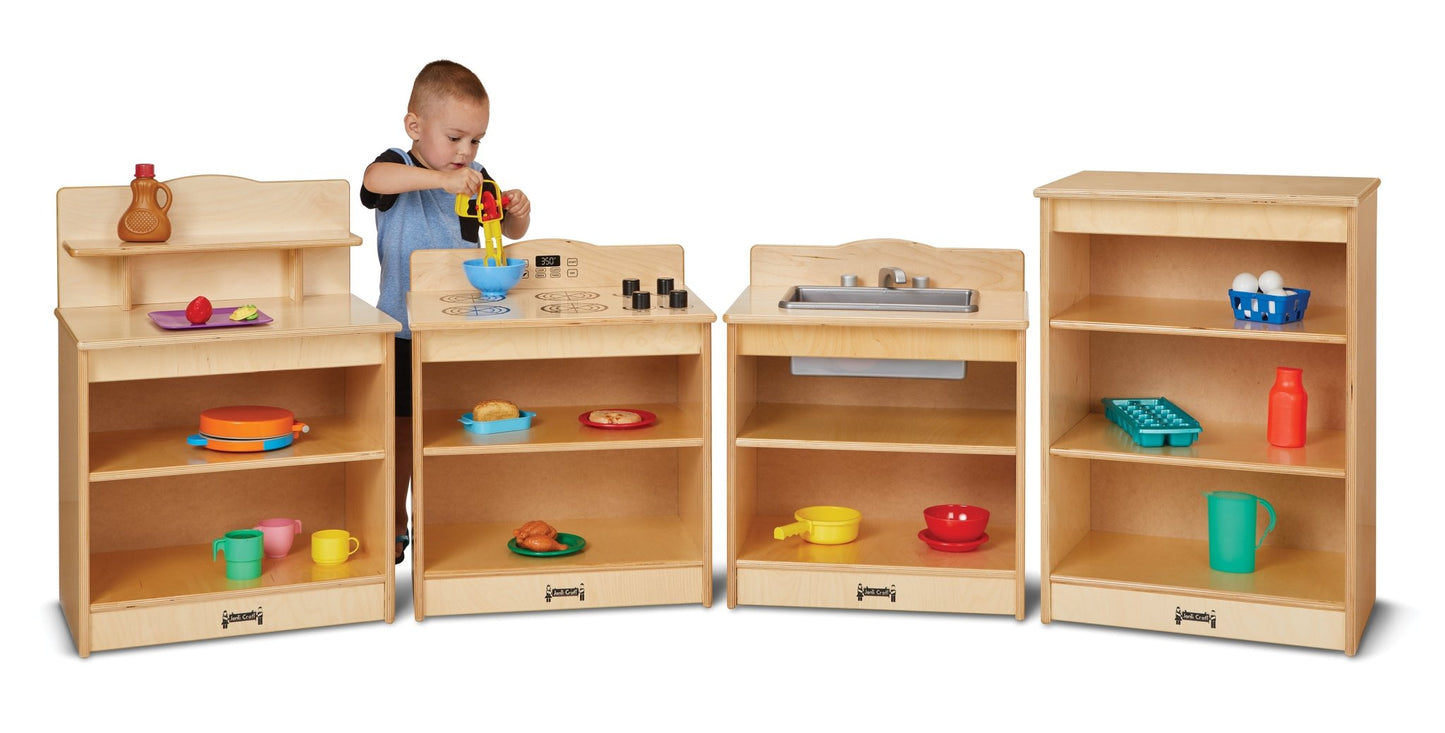 Jonti-Craft Toddler Kitchen 4 Piece Set (Jonti-Craft JON-2431JC) - SchoolOutlet