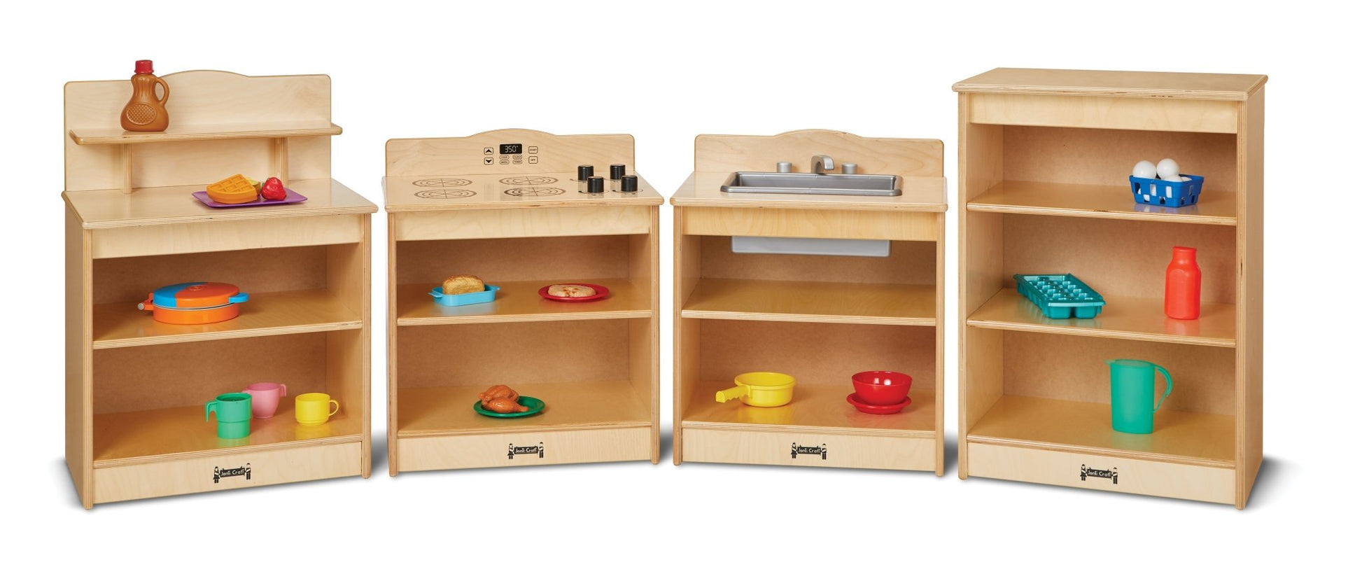 Jonti-Craft Toddler Kitchen 4 Piece Set (Jonti-Craft JON-2431JC) - SchoolOutlet