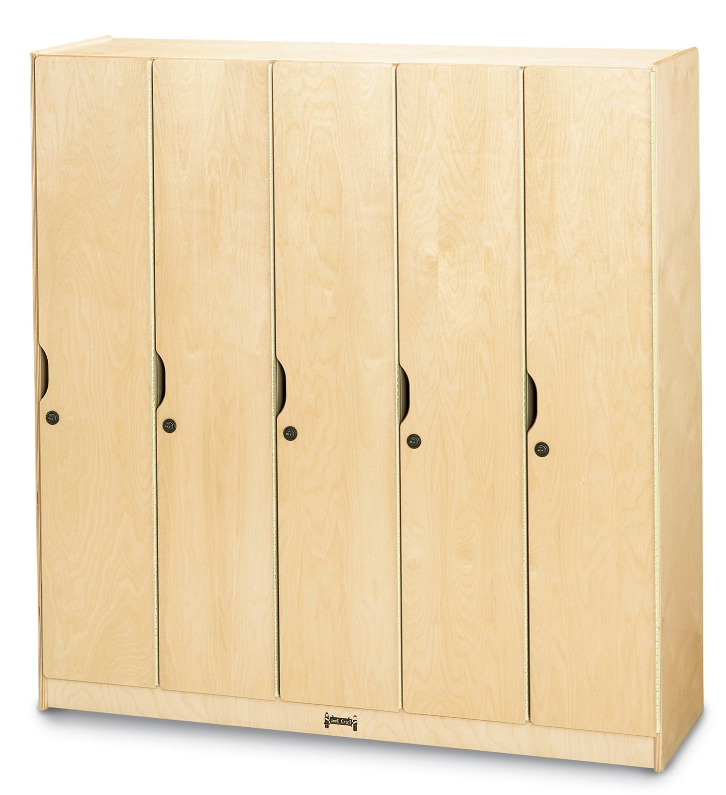 Jonti-Craft Five-Section Lockers with Doors (Jonti-Craft JON-2621JC) - SchoolOutlet