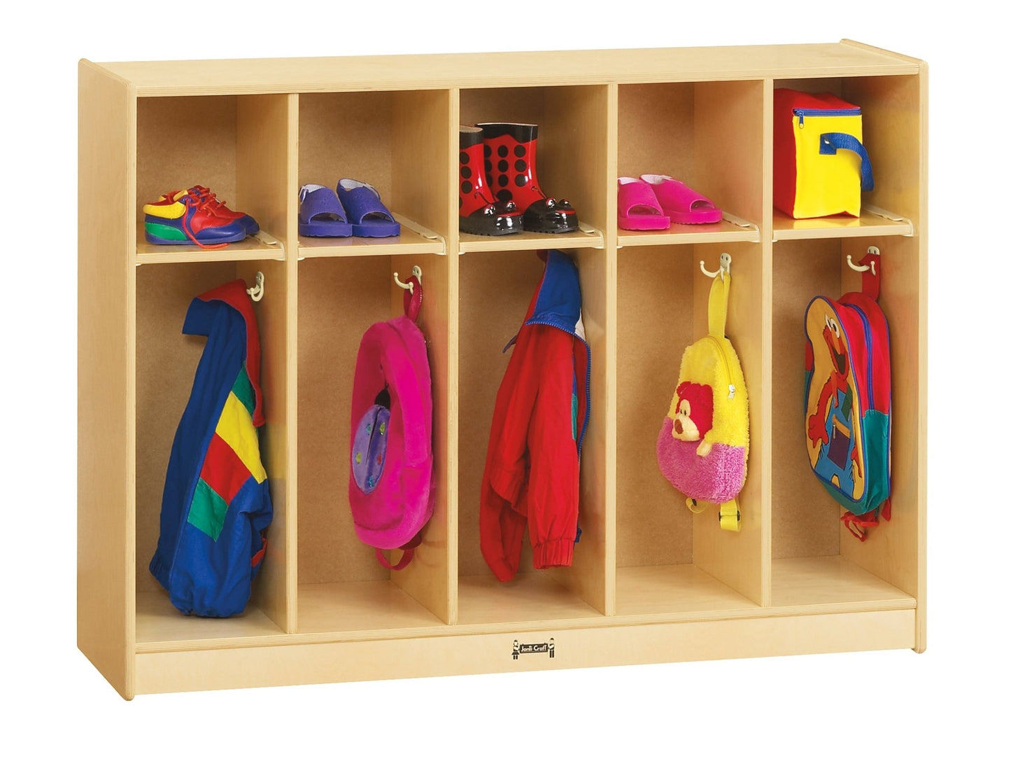 Jonti-Craft Baltic Birch Toddler Coat Locker (Jonti-Craft JON-2684JC) - SchoolOutlet