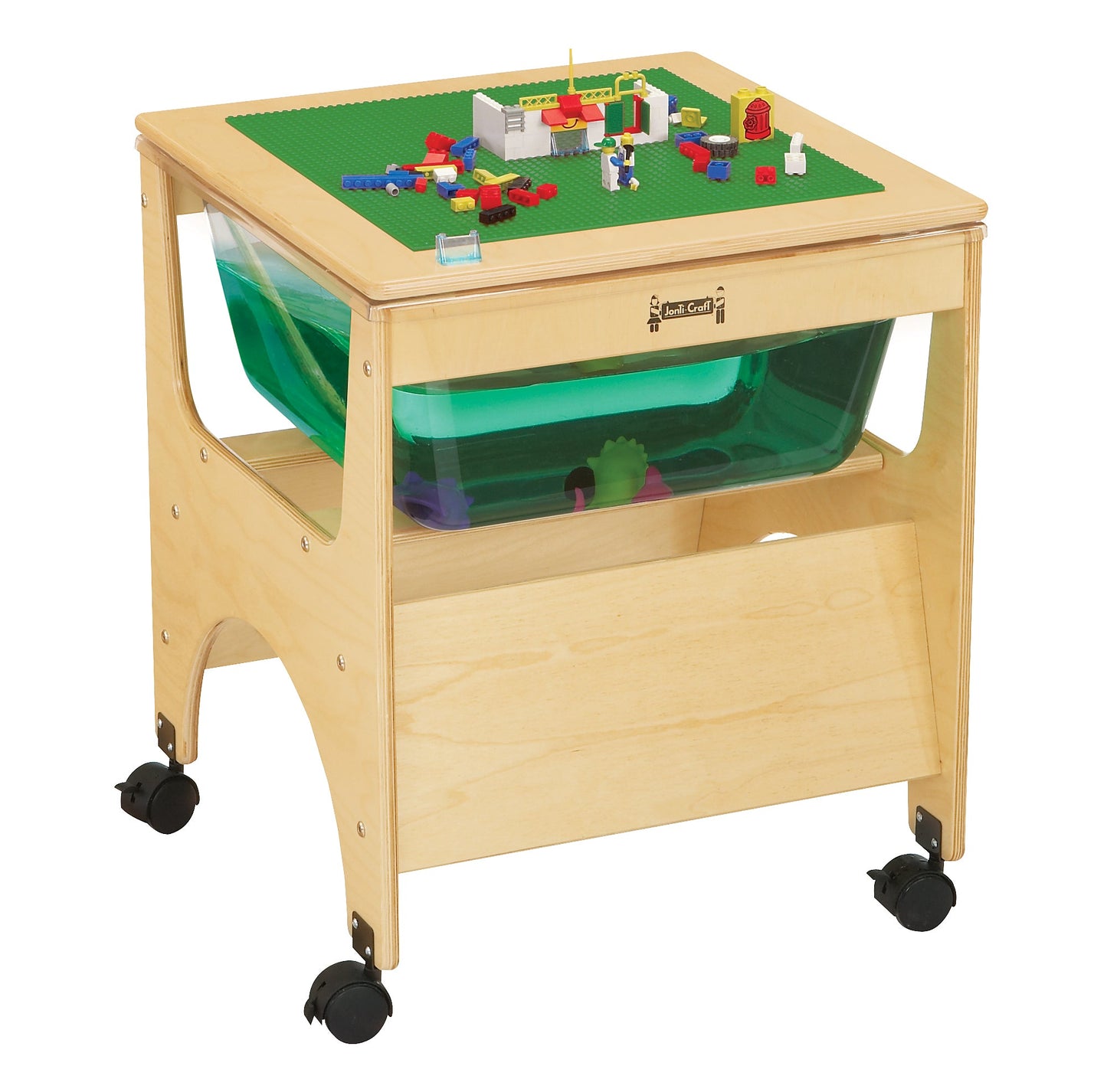 Jonti-Craft See-thru Mini Sensory Table With Lego Lid (Jonti-Craft JON-2870JC) - SchoolOutlet