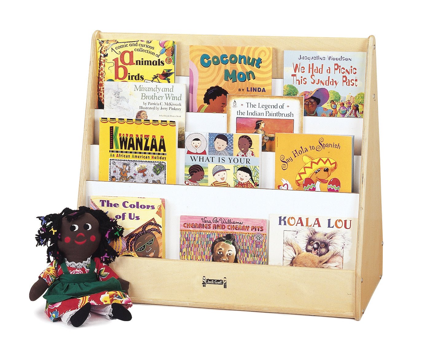 Jonti-Craft Multi Pick-a-Book Stand with out Casters (Jonti-Craft JON-3500JC) - SchoolOutlet