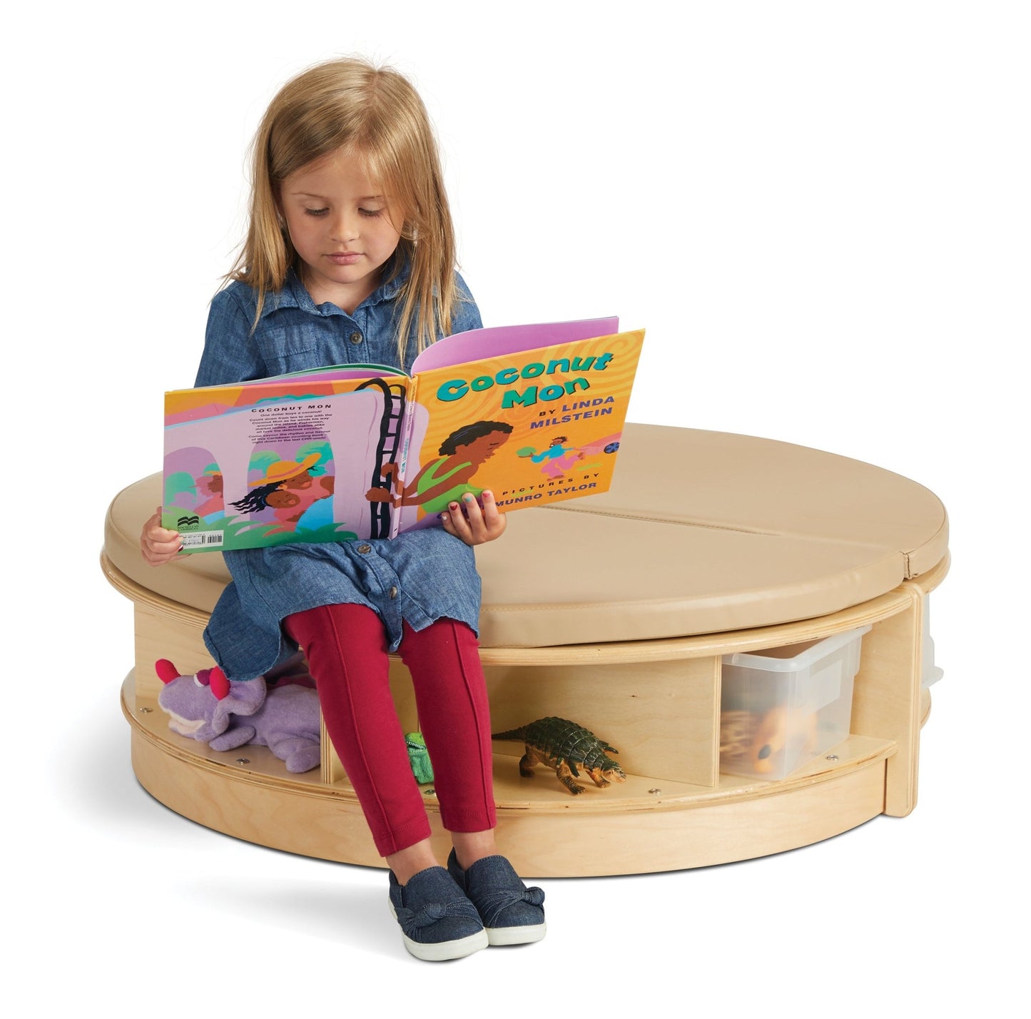 Jonti-Craft Read-a-Round Semi - Wheat (Jonti-Craft JON-37440JC) - SchoolOutlet