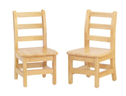 Jonti-Craft Ladder Back Chairs - Set of Two 8" (Jonti-Craft JON-5908JC2)