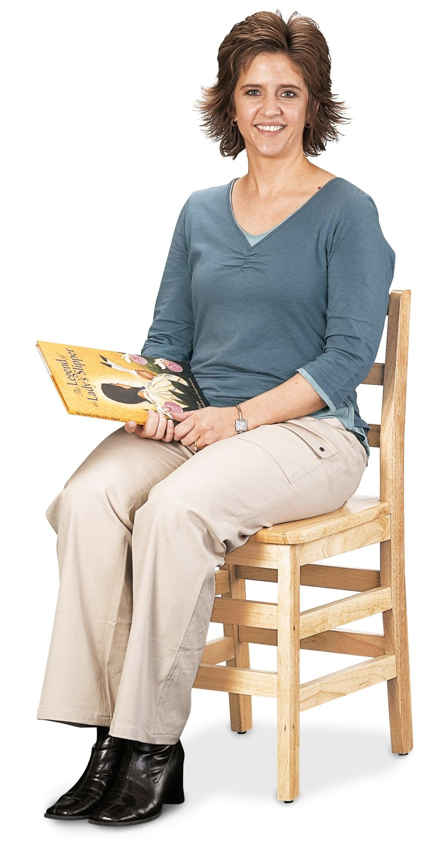 Jonti-Craft Kydz Ladderback Chair 18" (Jonti-Craft JON-5918JC) - SchoolOutlet