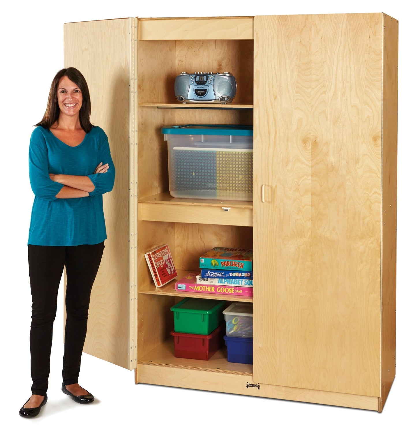 Jonti-Craft Classroom Closet-Deluxe (Jonti-Craft JON-5950JC) - SchoolOutlet