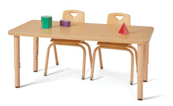 Jonti-Craft Purpose+ Rectangle Table - 30" X 72" (Jonti-Craft JON-6259JCP251)