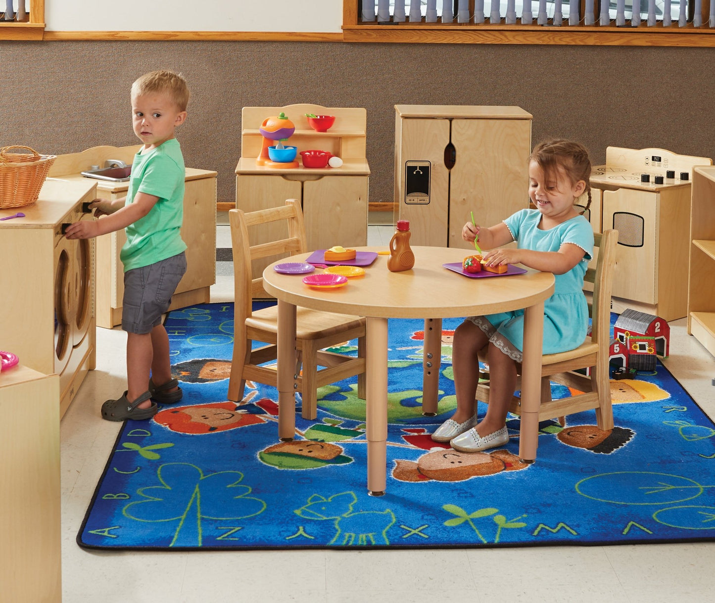 Jonti-Craft Purpose+ Round Table - 36" Diameter (Jonti-Craft JON-6262JCP251) - SchoolOutlet