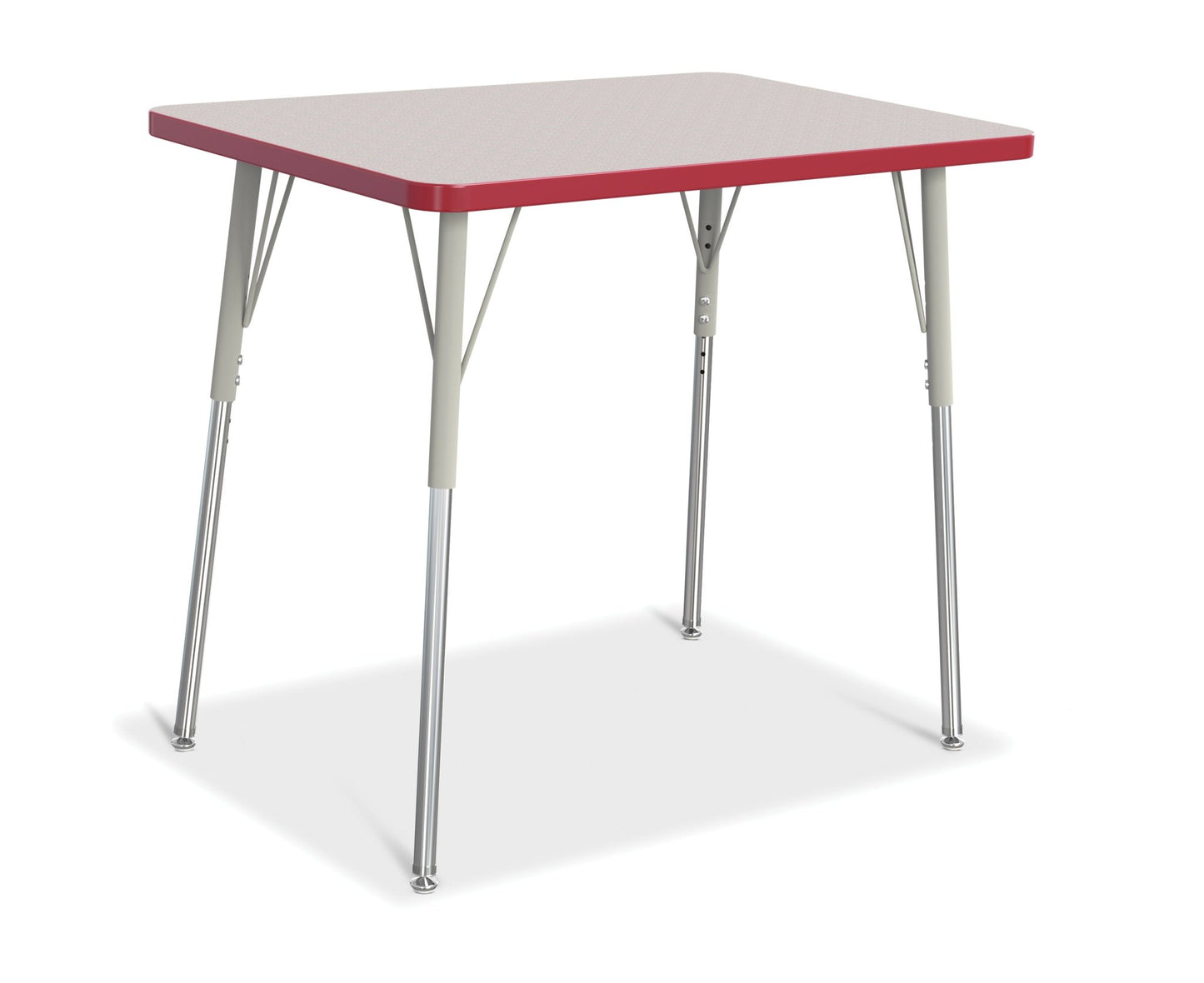 Jonti-Craft Rectangle Activity Table with Heavy Duty Laminate Top (24" x 36") Height Adjustable Legs - 4th Grade to Adult - SchoolOutlet