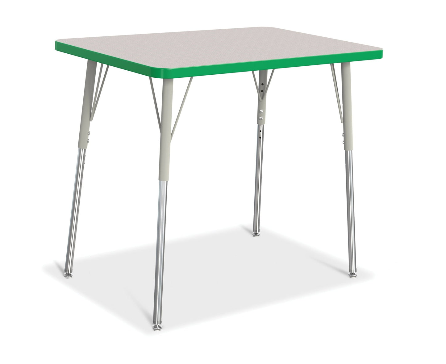 Jonti-Craft Rectangle Activity Table with Heavy Duty Laminate Top (24" x 36") Height Adjustable Legs - 4th Grade to Adult - SchoolOutlet