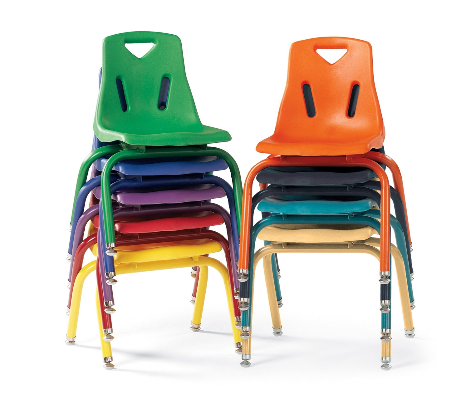 Jonti-Craft Stackable School Chair with Powder-Coated Legs 8" Seat Height (Jonti-Craft JON-8118JC) - SchoolOutlet