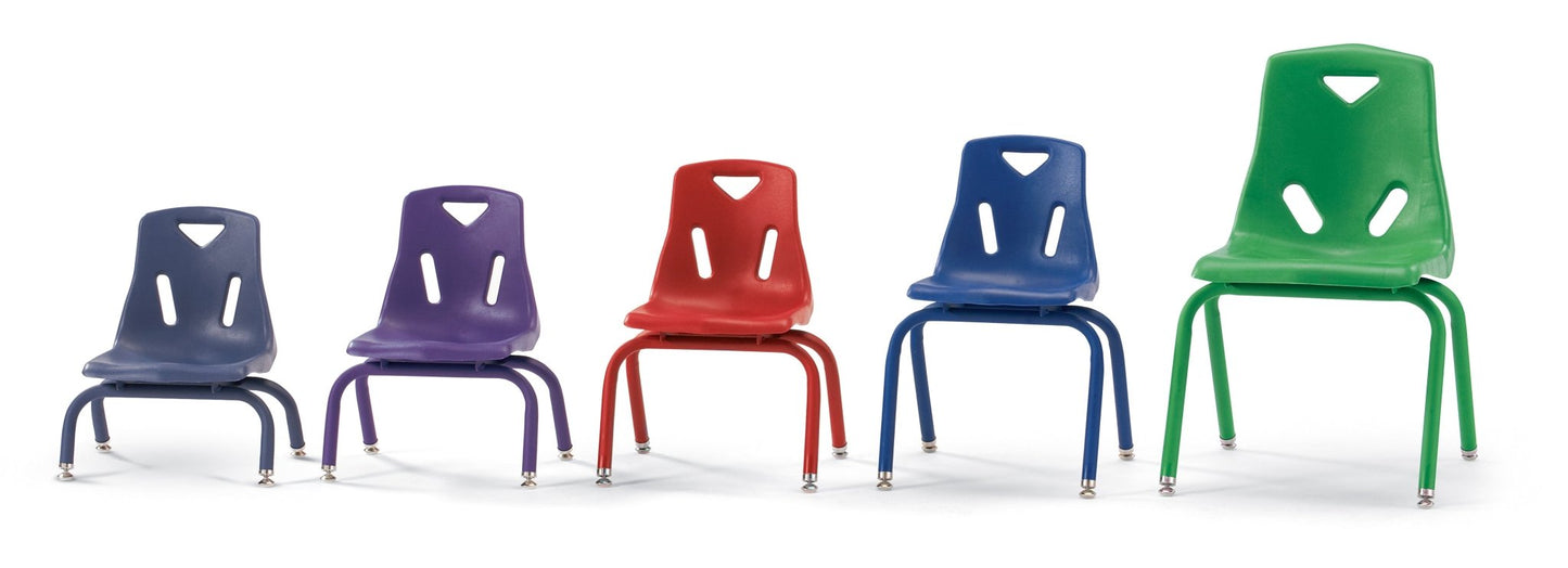 Jonti-Craft Stackable School Chair with Powder-Coated Legs 8" Seat Height (Jonti-Craft JON-8118JC) - SchoolOutlet