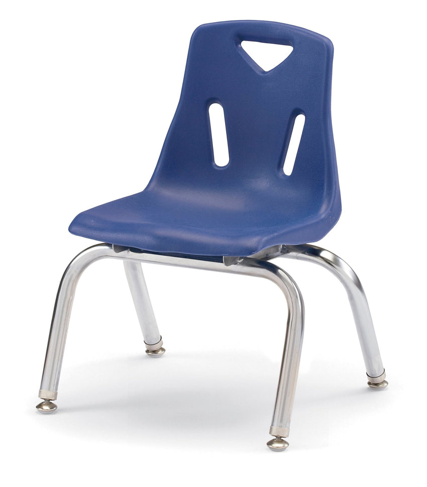 Jonti-Craft Stackable School Chair with Chrome Legs 10" Seat Height (Jonti-Craft JON-8140JC) - SchoolOutlet