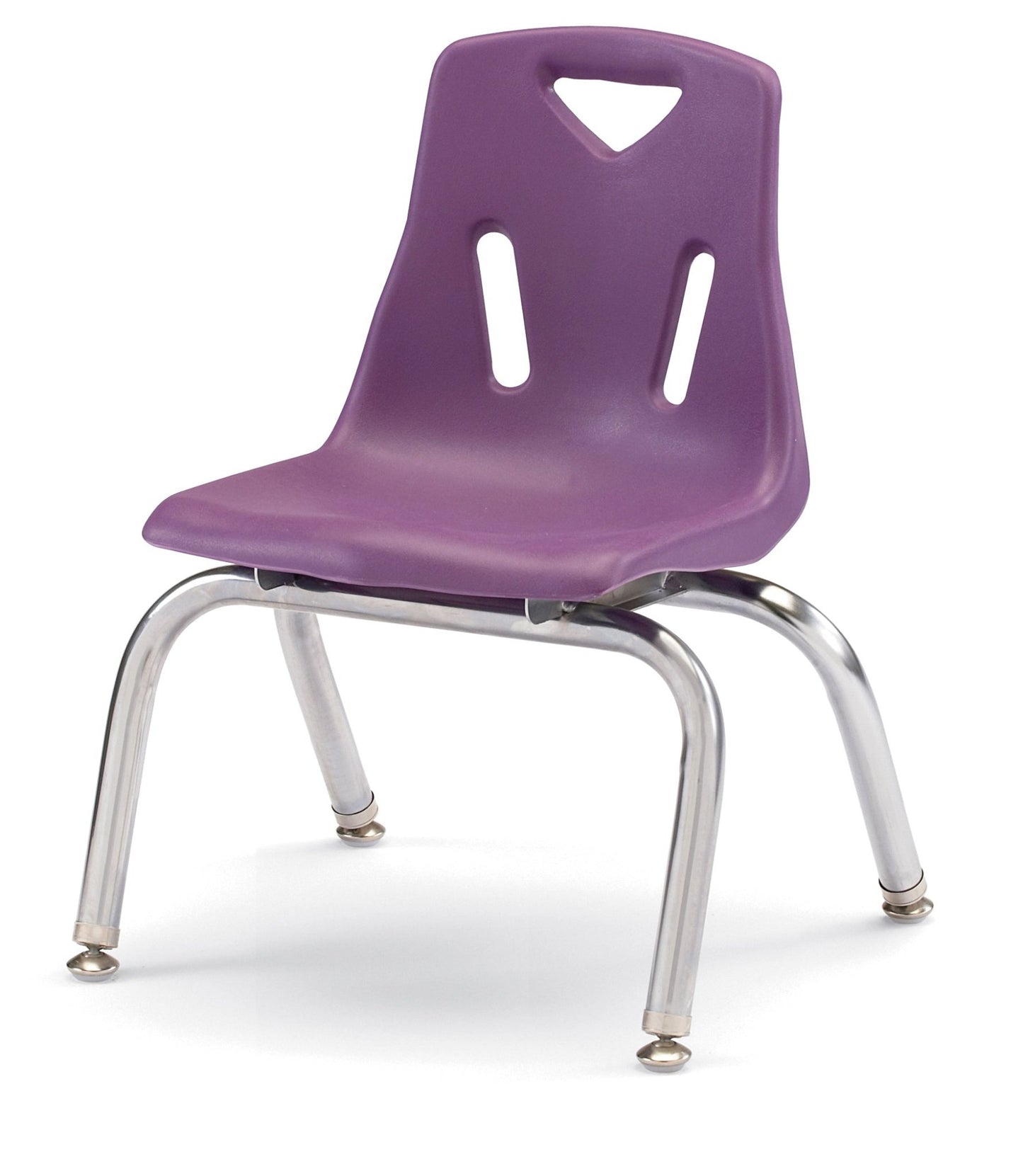 Jonti-Craft Stackable School Chair with Chrome Legs 10" Seat Height (Jonti-Craft JON-8140JC) - SchoolOutlet