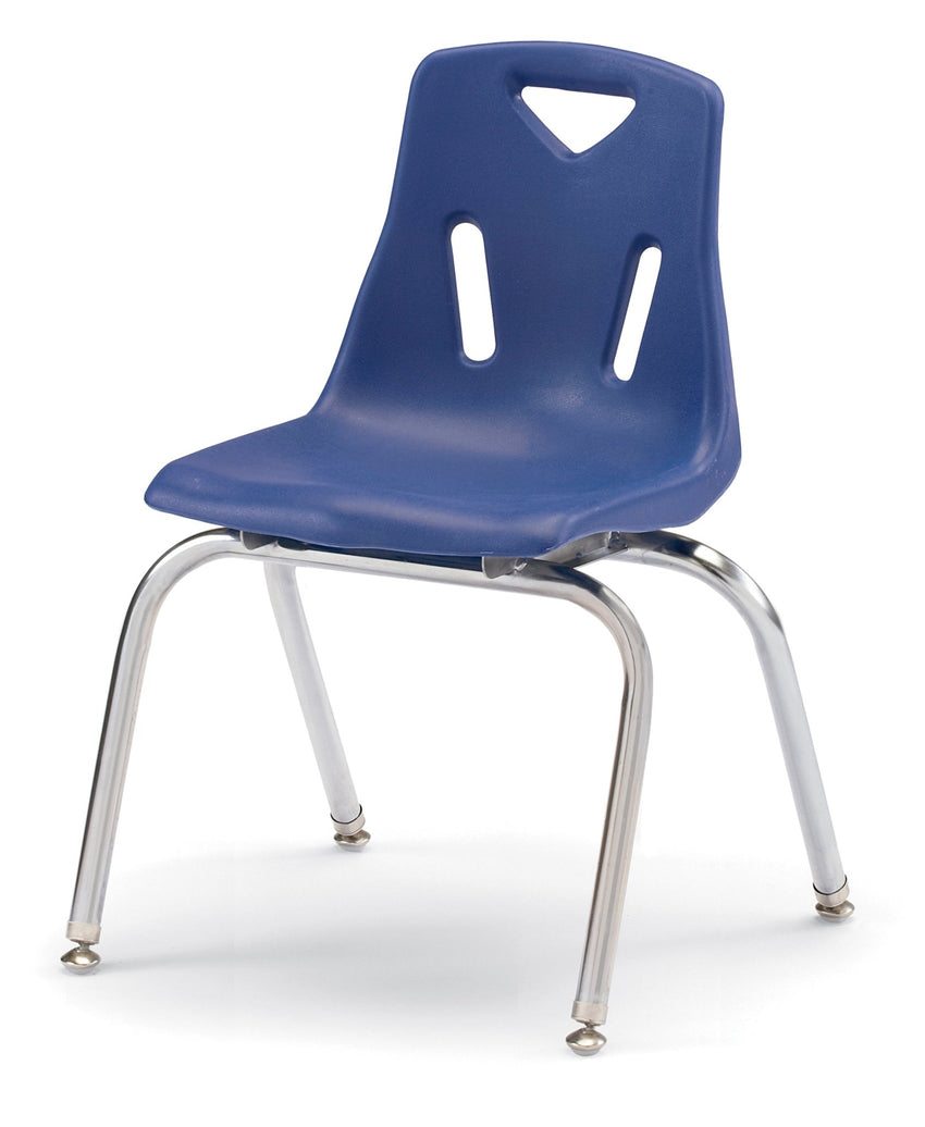 Jonti-Craft Stackable School Chair with Chrome Legs 16" Seat Height (Jonti-Craft JON-8146JC) - SchoolOutlet