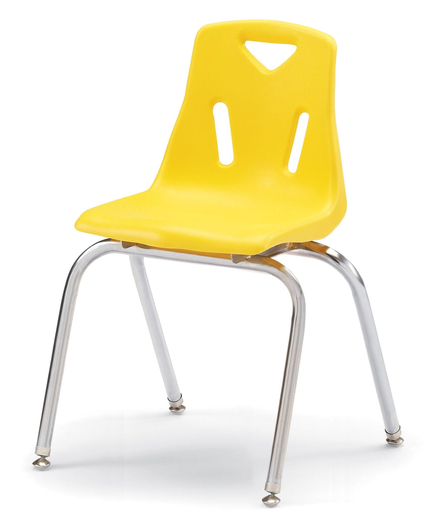 Jonti-Craft Stackable School Chair with Chrome Legs 18" Seat Height (Jonti-Craft JON-8148JC) - SchoolOutlet