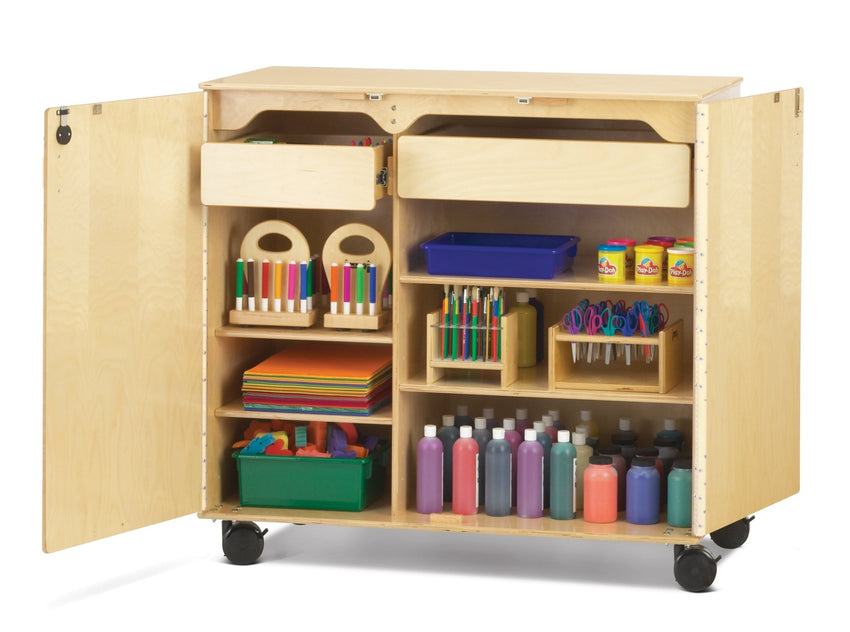 Jonti-Craft Supply Cabinet 45" (Jonti-Craft JON-9511JC) - SchoolOutlet