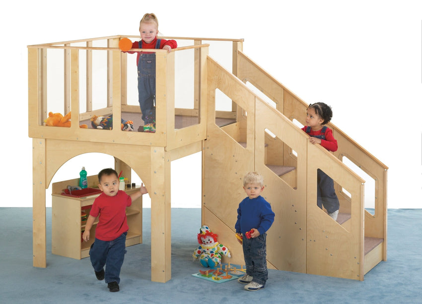 Jonti-Craft Toddler Play Loft - Ages 2 to 3 (Jonti-Craft JON-9752JC) - SchoolOutlet